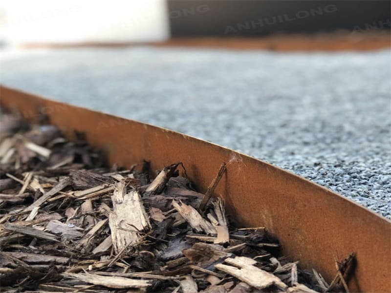 maintenance-free corten steel edging For Garden Art